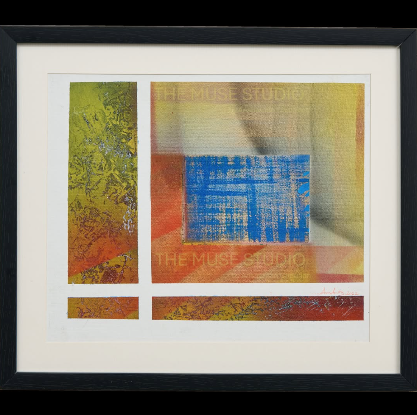 Interlude — Mixed media on canvas